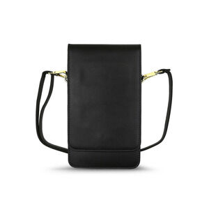 Gear Beast RFID Crossbody Phone Holder with Detachable Strap Black
